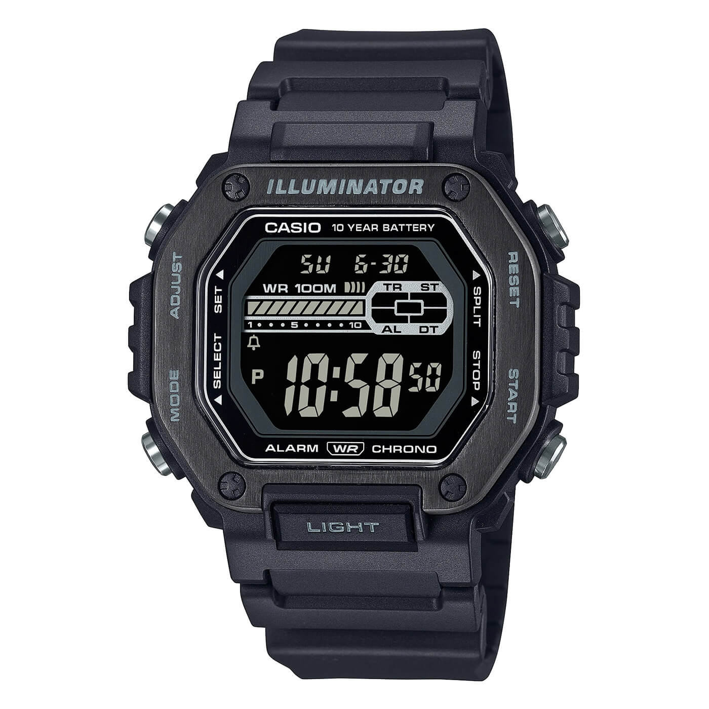 ĐỒNG HỒ NAM CASIO MWD-110HB-1BVDF CHÍNH HÃNG